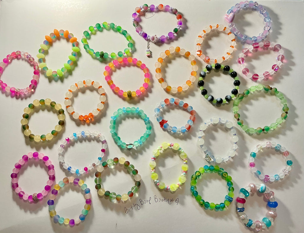 Glow in the dark Beaded Bracelets