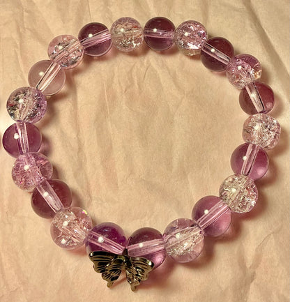 The MK glass bracelet with butterflies Fundraiser
