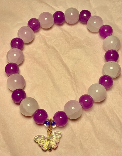 The MK glass bracelet with butterflies Fundraiser
