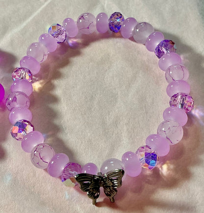 The MK glass bracelet with butterflies Fundraiser