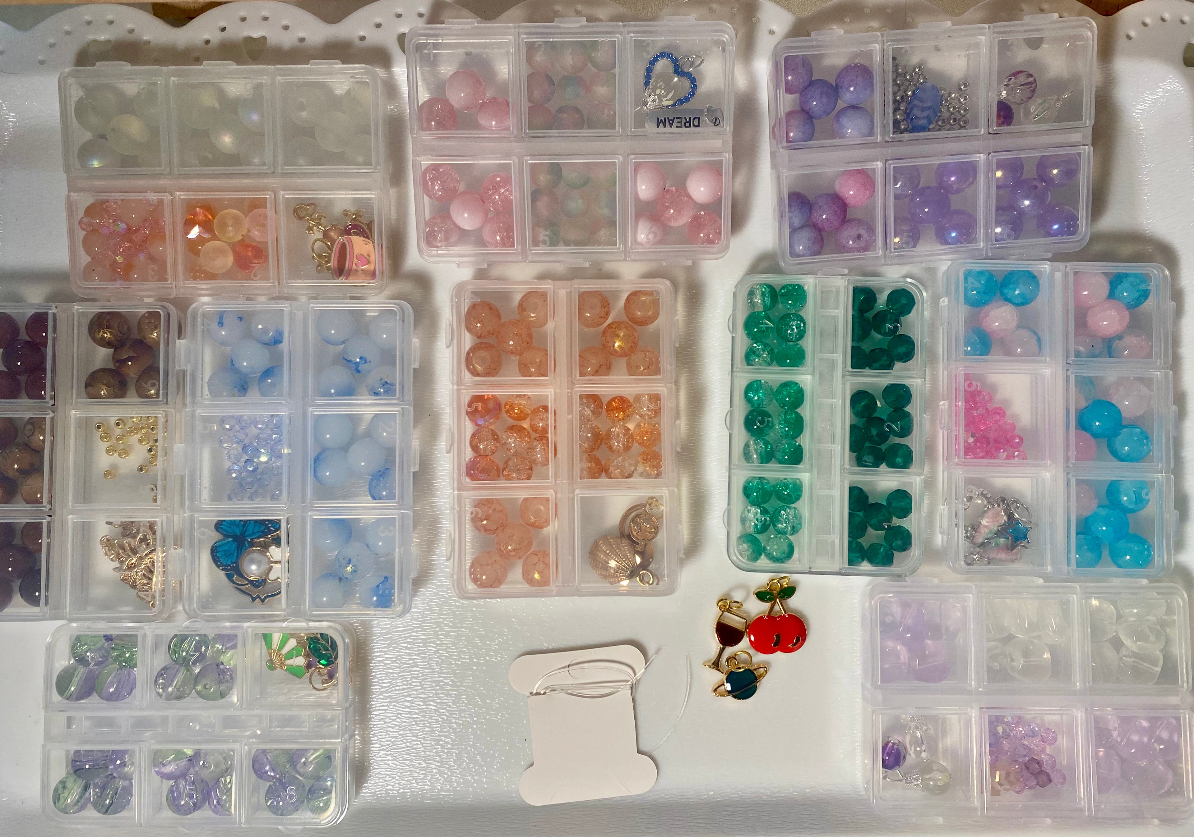 DIY Glass Beaded Bracelet Kit