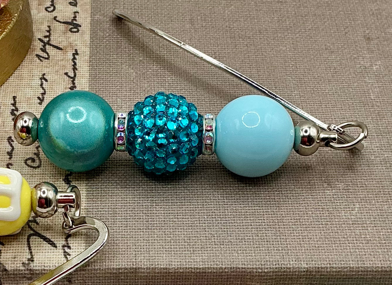 Beaded Bookmark Fall & Halloween